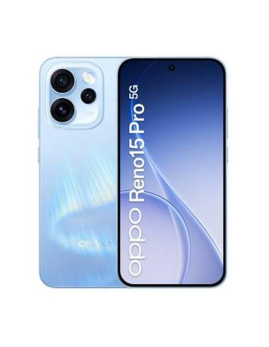 OPPO Reno 15 Pro 8+512GB 6.78" 5G Aurora Blue ITA