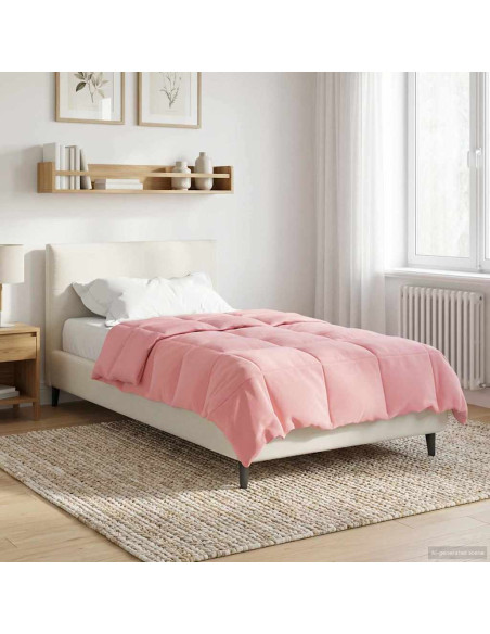 Piumone Completo Annuale Rosa 140 x 220 cm Microfibra