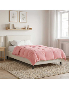 Piumone Completo Annuale Rosa 135 x 220 cm Microfibra