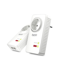 Powerline FRITZ! 1220 Set INT 1200 Mbit/s Collegamento ethernet LAN Bianco 2 pz