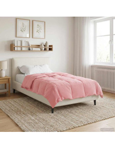 Piumone Completo Annuale Rosa 155 x 200 cm Microfibra
