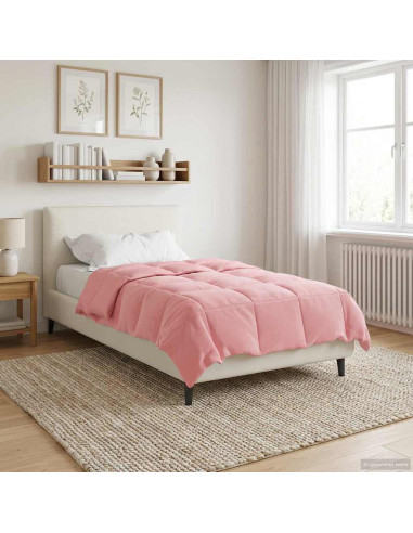 Piumone Completo Annuale Rosa 155 x 200 cm Microfibra