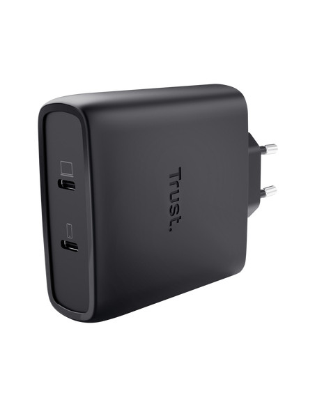 Trust Maxo Caricabatteria a 2 porte USB-C GaN da 100 W