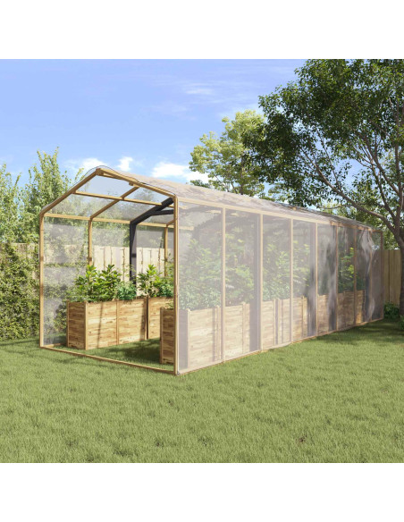 Telo con Occhielli Trasparente 8 x 8 m Polietilene