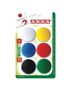 BLISTER 6 MAGNETI DIAMETRO 40 MM. 2