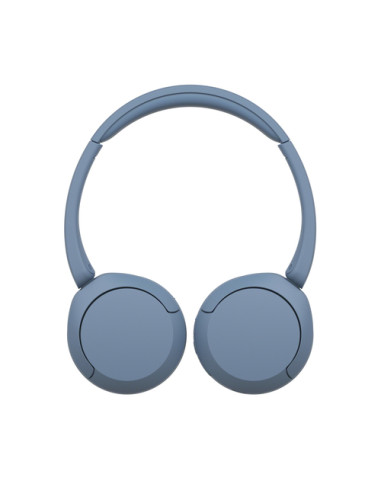 Sony Cuffie Bluetooth wireless WH-CH520 - Durata della batteria fino a 50 ore con ricarica rapida, stile on-ear - Blu
