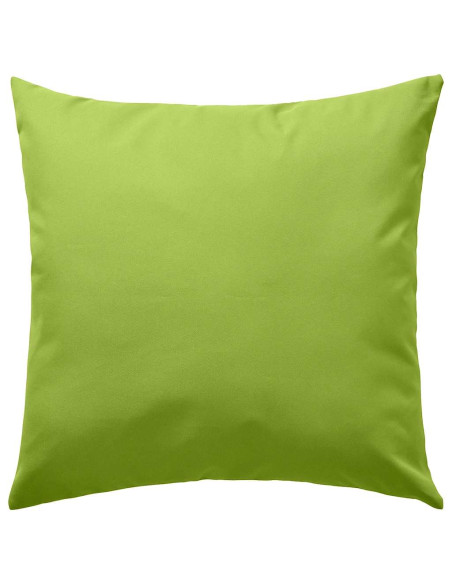 Cuscini da Esterno 4 pz 45x45 cm Verde Mela