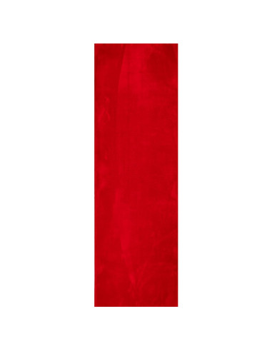 Tappeto a Pelo Corto HUARTE Morbido e Lavabile Rosso 80x250 cm