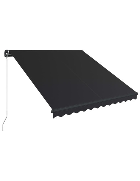 Tenda da Sole Retrattile Manuale 300x250 cm Antracite
