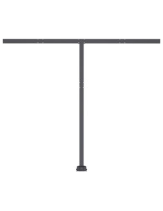 Tenda da Sole Retrattile Manuale 300x250 cm Blu e Bianca