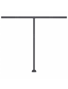 Tenda da Sole Manuale Autoportante 300x250 cm Antracite