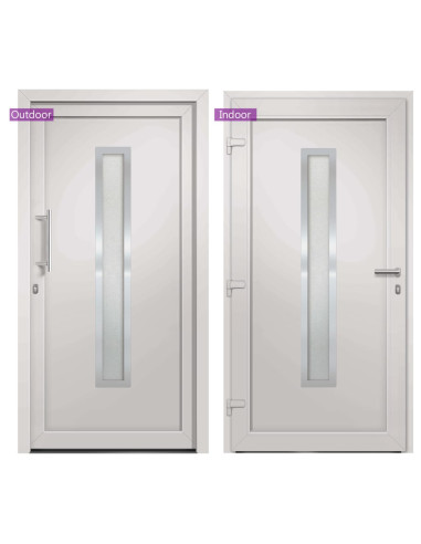 Porta di Ingresso Bianca 98x190 cm