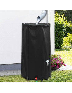 Serbatoio Acqua con Rubinetto Pieghevole 100 L in PVC