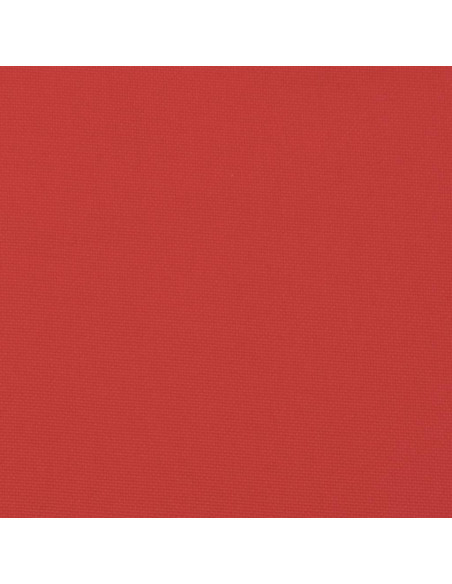 Cuscino Rotondo Rosso Ø 100x11 cm in Tessuto Oxford