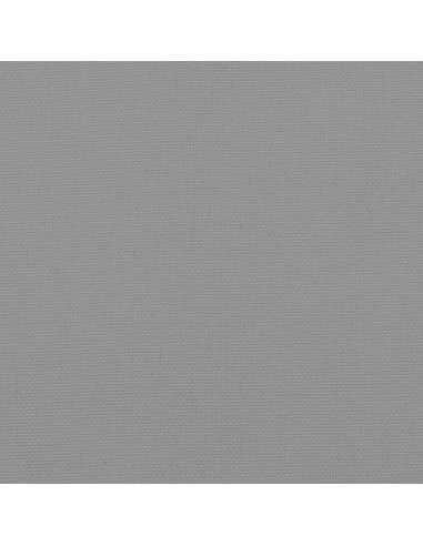 Cuscino Rotondo Grigio Ø 100x11 cm in Tessuto Oxford