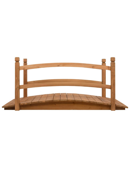 Ponte da Giardino 140x60x60 cm in Legno Massello di Abete