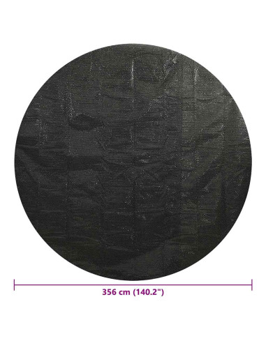 Copertura per Piscina Nera 356 cm PE