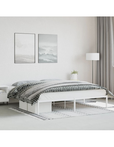 Giroletto in Metallo Bianco 200x200 cm