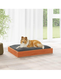 Letto per Cani Marrone cerato 101,5 x 74 x 9 cm