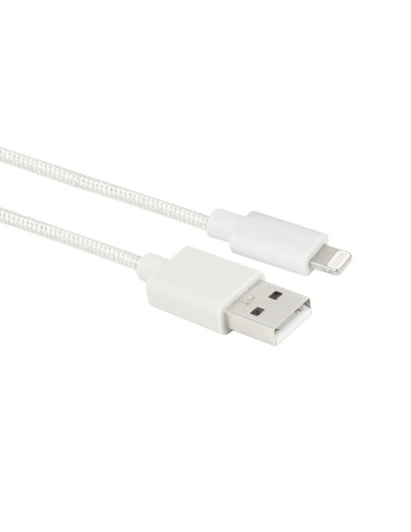 Ewent EW1278 cavo Lightning 1 m Bianco