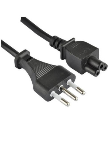 Nilox 1.8m C5 Nero 1,8 m CEI 23-16 Accoppiatore C5