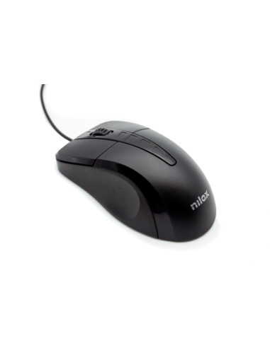 Nilox MOUSB1001 mouse Ufficio Mano destra Ottico 1000 DPI