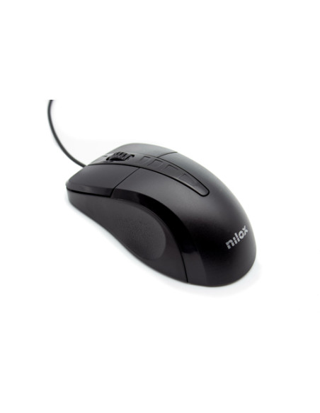 Nilox MOUSB1001 mouse Ufficio Mano destra Ottico 1000 DPI