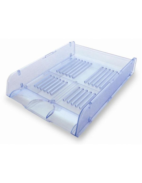 PORTACORRISP AZZURRO  TRASP