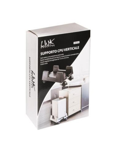 SUPPORTO PC VERTICALE CON RUOTE