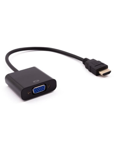 Nilox ADATTATORE HDMI - VGA M/H 0,15 m HDMI tipo A (Standard) VGA (D-Sub) Nero