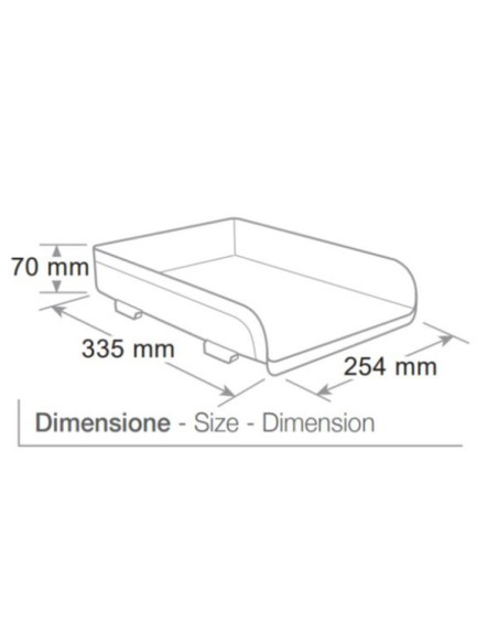 PORTACORRISP MYDESK NERO