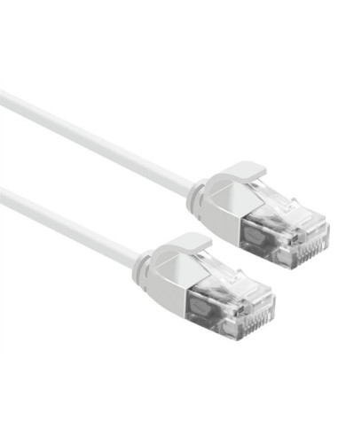 Nilox NX090506112 cavo di rete Bianco 2 m Cat6a U/UTP (UTP)