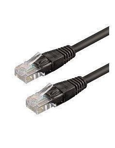 PATCH U/UTP CAT.6 PVC NERO 5M 2