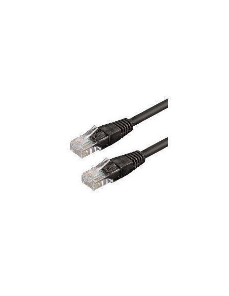 PATCH U/UTP CAT.6 PVC NERO 5M
