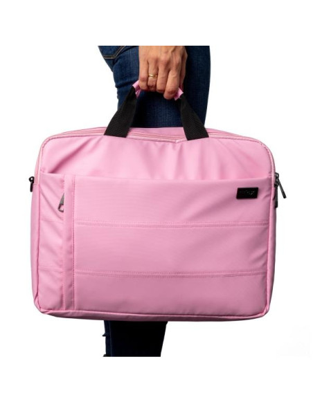 Nilox NXB023 borsa per laptop 39,6 cm (15.6") Valigetta ventiquattrore Rosa
