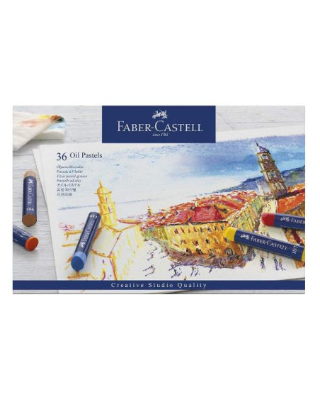CF36  OIL PASTELS  COL. ASS