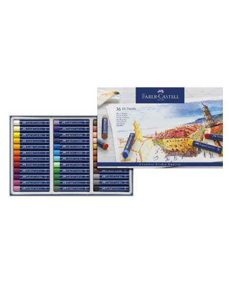 CF36  OIL PASTELS  COL. ASS