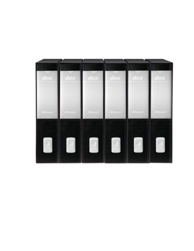 Rexel Dox 2 Registartore A Leva Formato A4+ Nero