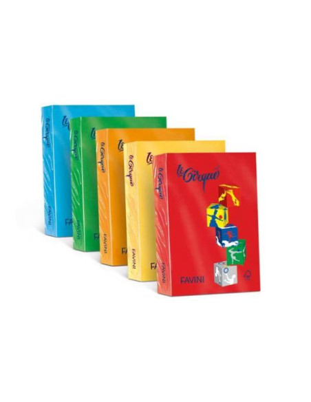 RISMA LE CIRQUE 80G SCARLATTO A4