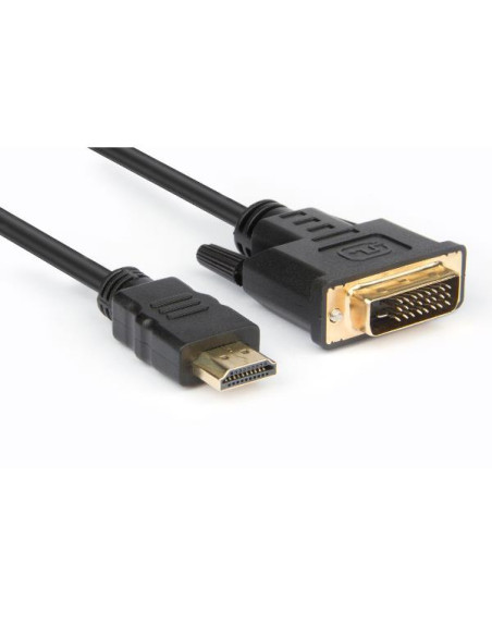 CAVO MONITOR HDMI M - DVI M 180CM