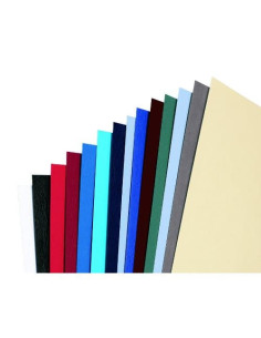 GBC Copertine rilegatura LeatherGrain 250 gsm A4 avorio (100) 2
