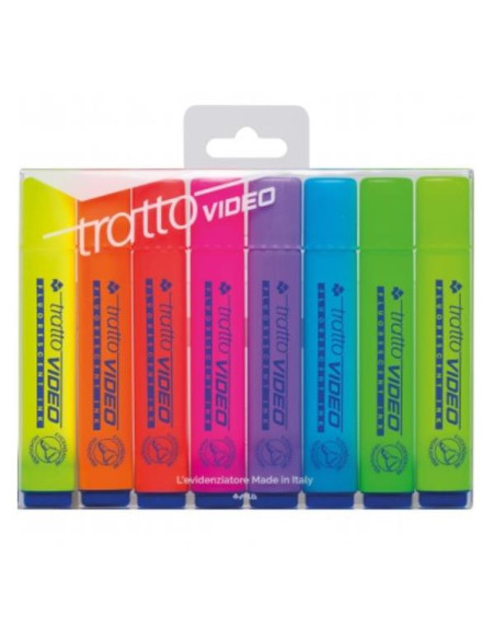 CF8PZ TRATTO VIDEO ARCOBALENO FLUO