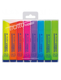 CF8PZ TRATTO VIDEO ARCOBALENO FLUO 2