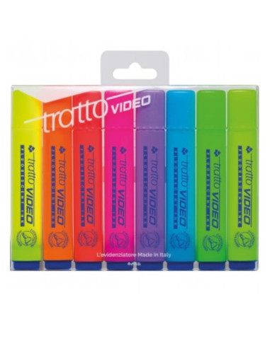 CF8PZ TRATTO VIDEO ARCOBALENO FLUO