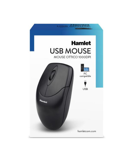 MOUSE OTTICO USB 1000 DPI