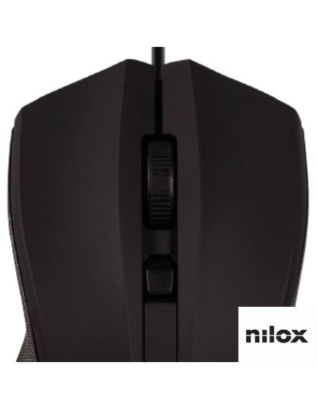 Nilox OTTICO mouse Ufficio Ambidestro USB tipo A 1600 DPI