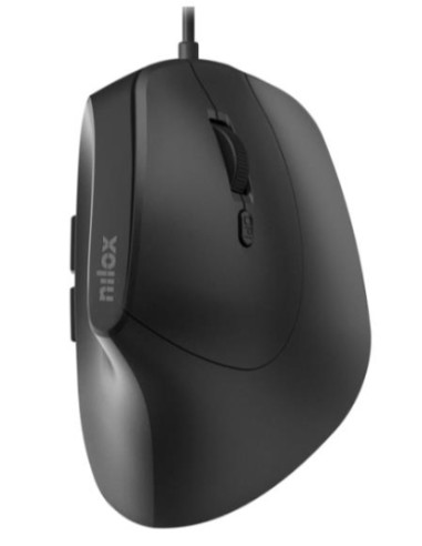 Nilox MOUSB3013 mouse Ufficio USB tipo A Ottico 3600 DPI