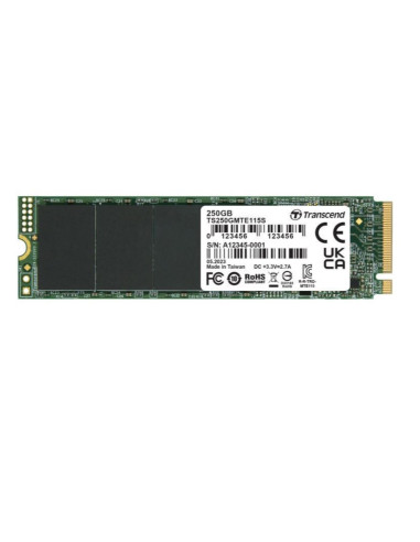 250GB M2 2280 PCIE GEN3X4 NVME TLC