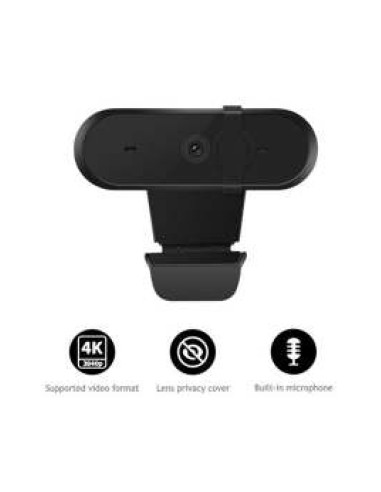 Nilox CON MICROFONO 4K webcam 8 MP 3840 x 2160 Pixel USB 2.0 Nero