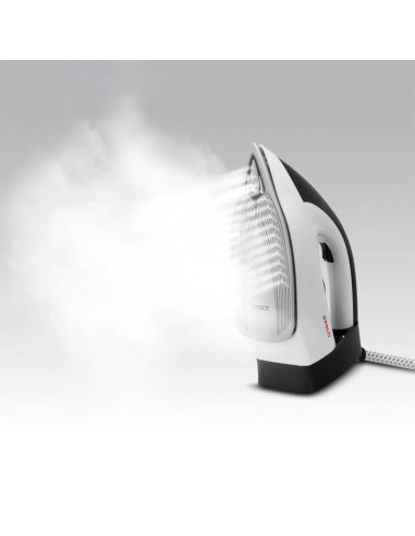 Polti Vaporella Simply VS20.20 2200 W 1,5 L Piastra in Ceramica Nero, Bianco